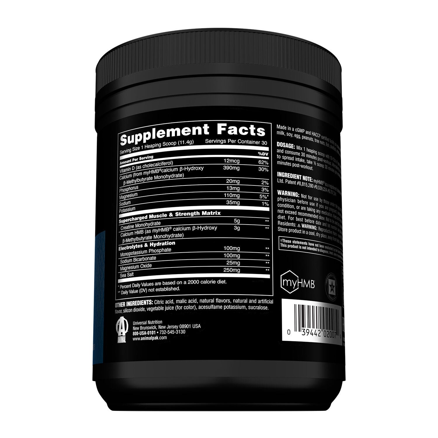 Creatine Hmb+ Power Punch (30 Servings)